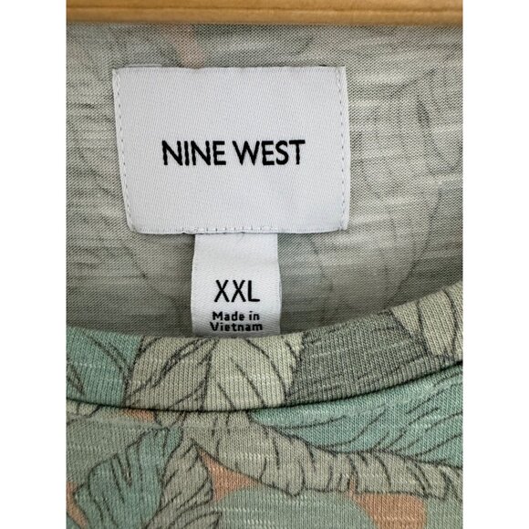 Size XXL 1X 2X FEATHER PRINT SOFT KNIT RUCHED DRESS Summer Fall Tribal Plus Size - Picture 4 of 5